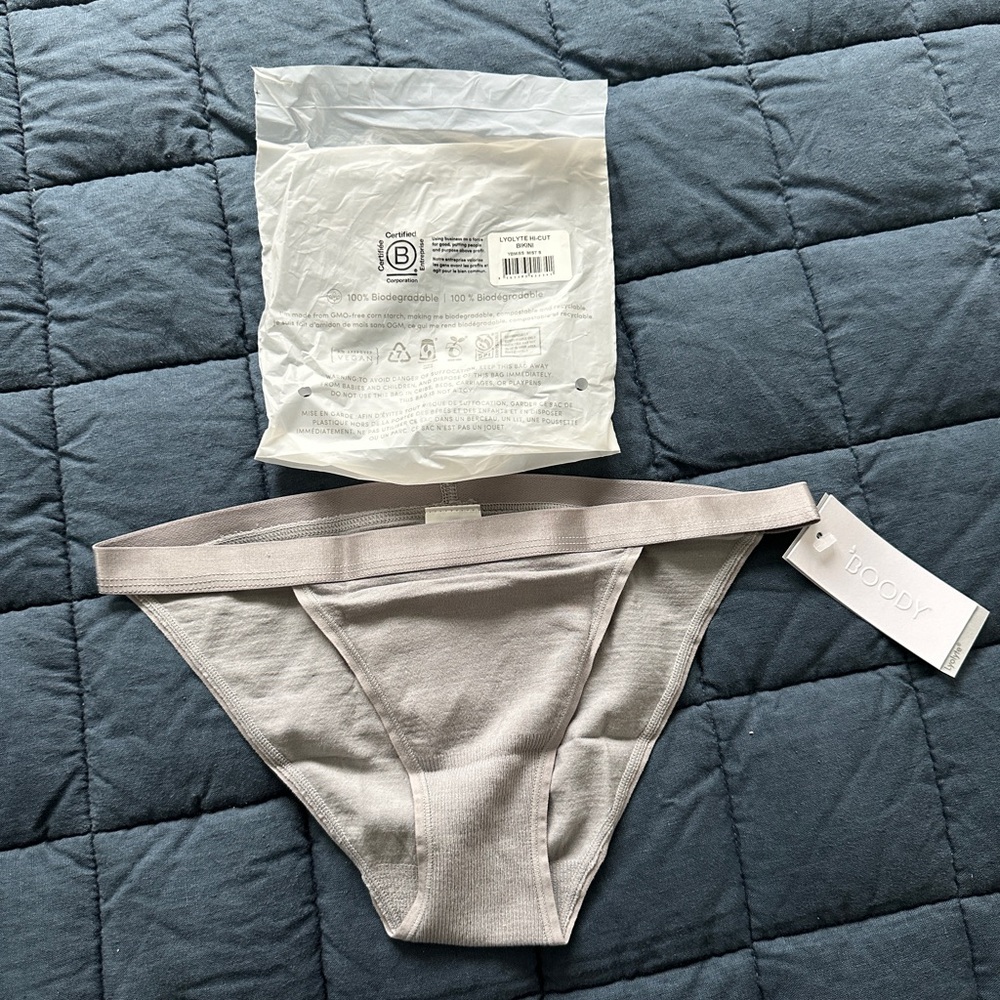 NWT Boody Gray bikini S